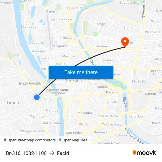 Br-316, 1032-1100 to Facid map