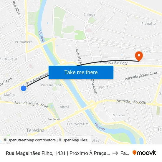 Rua Magalhães Filho, 1431 | Próximo À Praça Do Marquês to Facid map