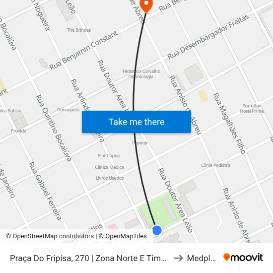 Praça Do Fripisa, 270 | Zona Norte E Timon to Medplan map