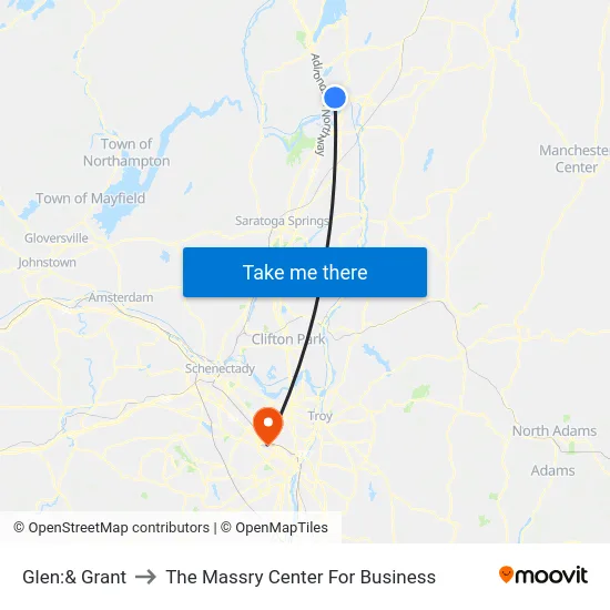 Glen:& Grant to The Massry Center For Business map