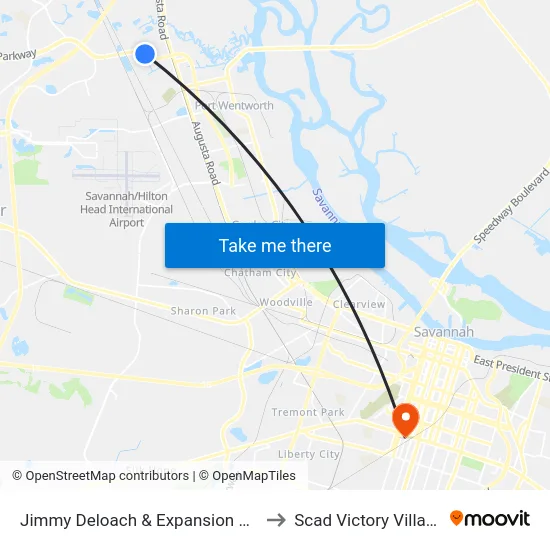 Jimmy Deloach & Expansion Wb to Scad Victory Village map