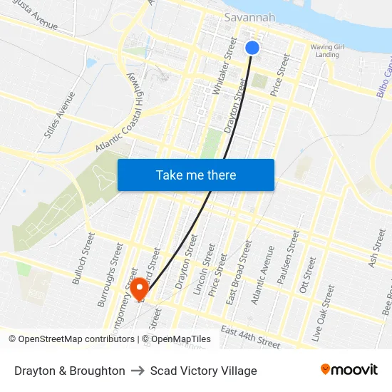 Drayton & Broughton to Scad Victory Village map