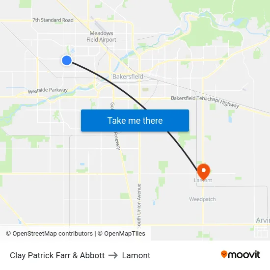 Clay Patrick Farr & Abbott to Lamont map