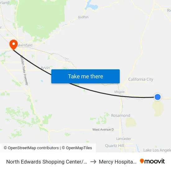 North Edwards Shopping Center/Claymine Rd. (760819) to Mercy Hospital Southwest map