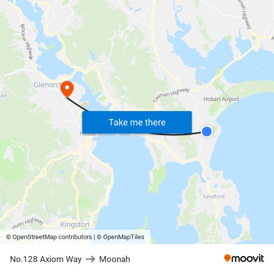 No.128 Axiom Way to Moonah map