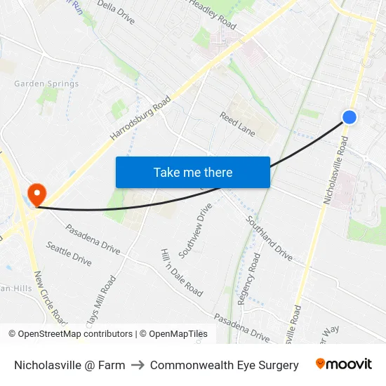 Nicholasville @ Farm to Commonwealth Eye Surgery map