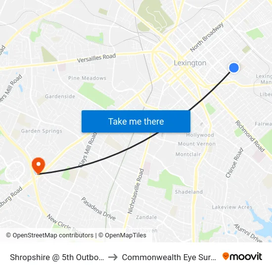 Shropshire @ 5th Outbound to Commonwealth Eye Surgery map