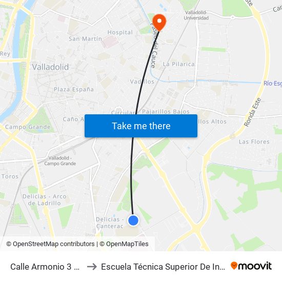 Calle Armonio 3  Esquina Laúd to Escuela Técnica Superior De Ingenieros Industriales map