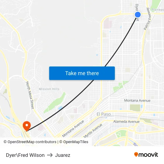 Dyer\Fred Wilson to Juarez map