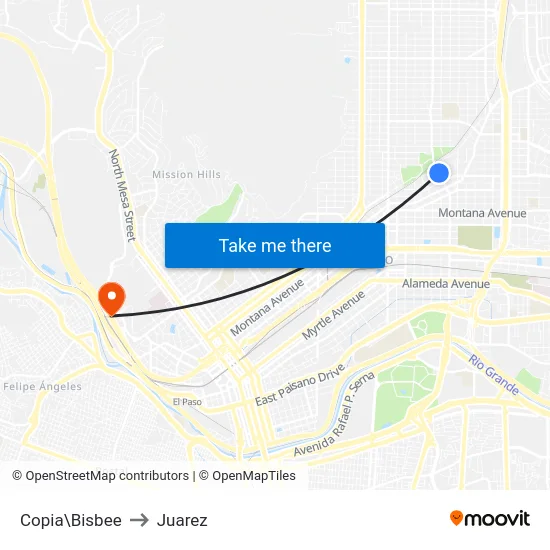 Copia\Bisbee to Juarez map
