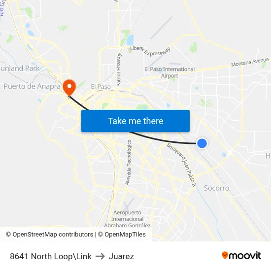 8641 North Loop\Link to Juarez map