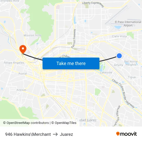 946 Hawkins\Merchant to Juarez map