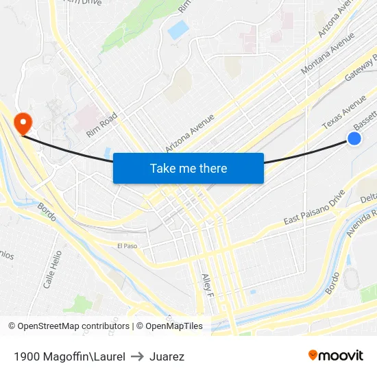 1900 Magoffin\Laurel to Juarez map