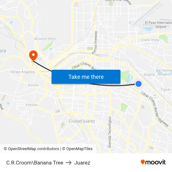C.R.Croom\Banana Tree to Juarez map