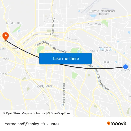 Yermoland\Stanley to Juarez map