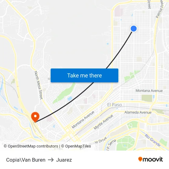 Copia\Van Buren to Juarez map