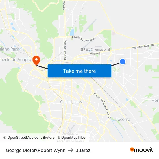 George Dieter\Robert Wynn to Juarez map