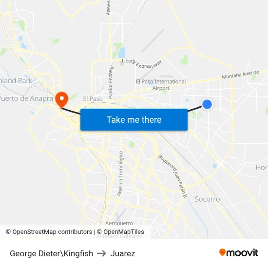 George Dieter\Kingfish to Juarez map