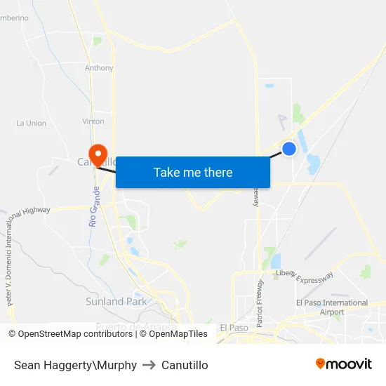Sean Haggerty\Murphy to Canutillo map