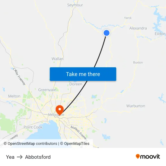 Yea to Abbotsford map