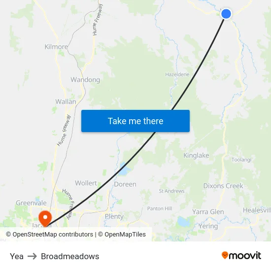 Yea to Broadmeadows map