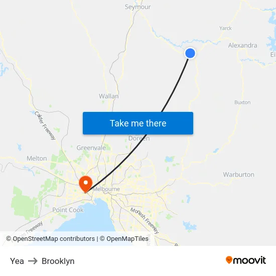 Yea to Brooklyn map