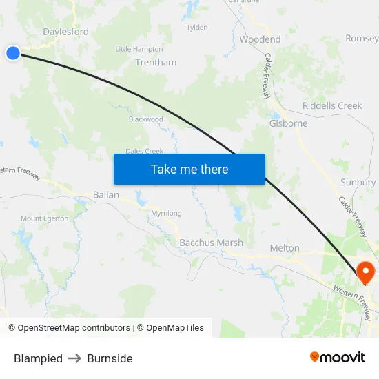 Blampied to Burnside map