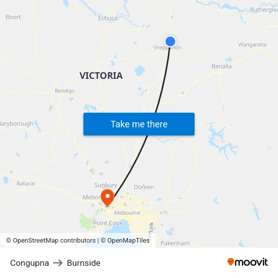 Congupna to Burnside map