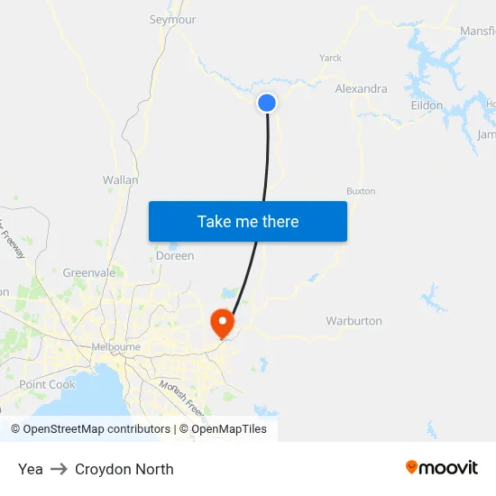 Yea to Croydon North map