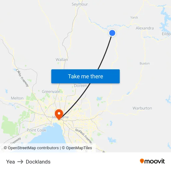 Yea to Docklands map