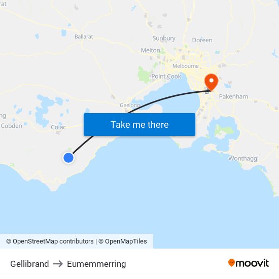 Gellibrand to Eumemmerring map