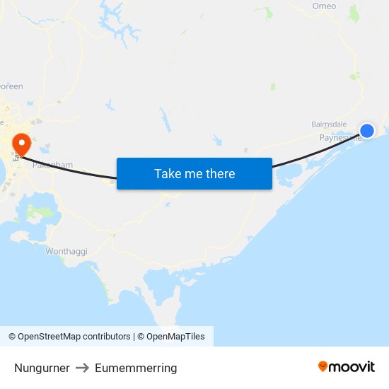 Nungurner to Eumemmerring map