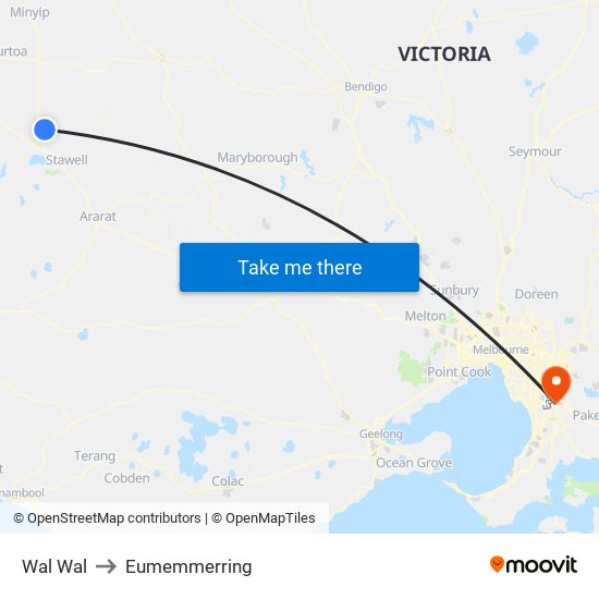 Wal Wal to Eumemmerring map