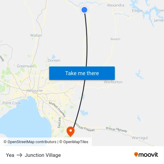 Yea to Junction Village map
