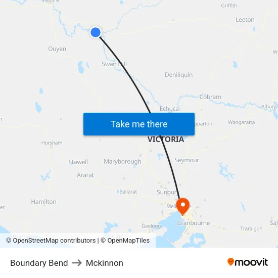 Boundary Bend to Mckinnon map