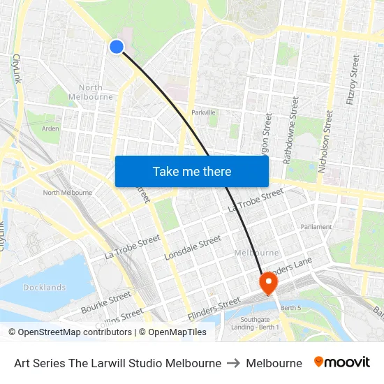 Art Series The Larwill Studio Melbourne to Melbourne map
