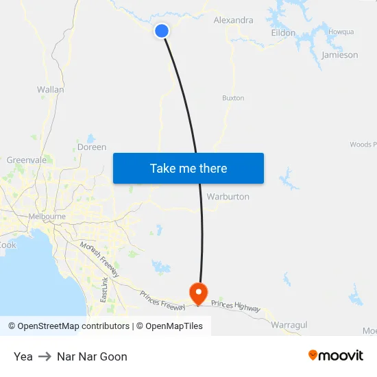 Yea to Nar Nar Goon map