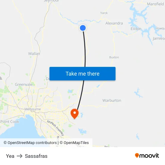 Yea to Sassafras map