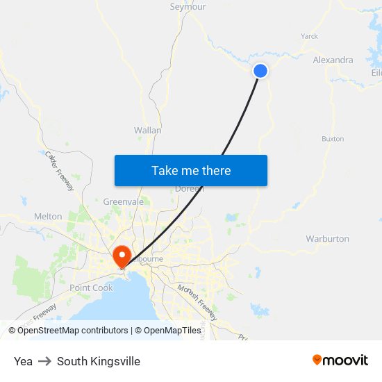 Yea to South Kingsville map