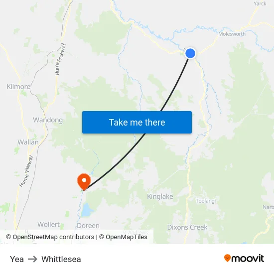Yea to Whittlesea map