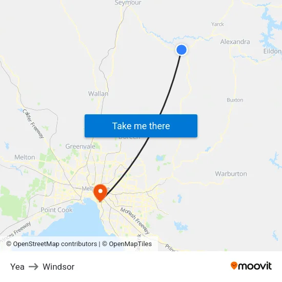 Yea to Windsor map