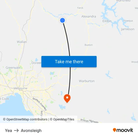 Yea to Avonsleigh map