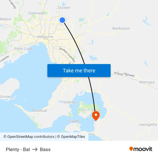 Plenty - Bal to Bass map