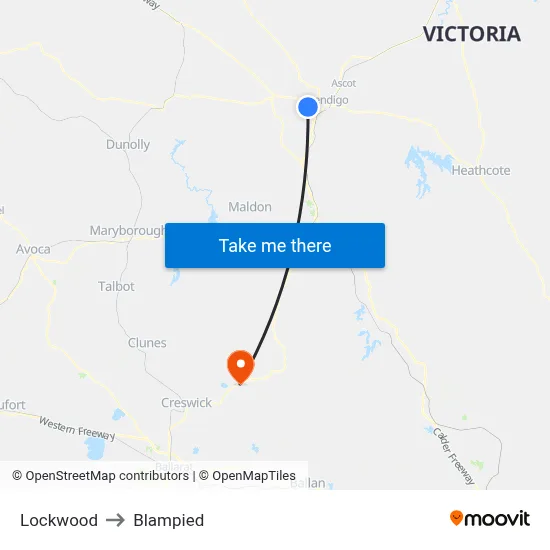 Lockwood to Blampied map