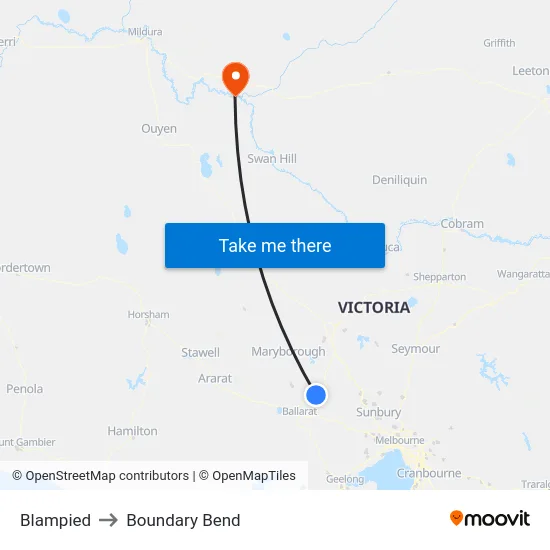 Blampied to Boundary Bend map