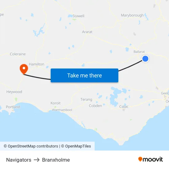 Navigators to Branxholme map