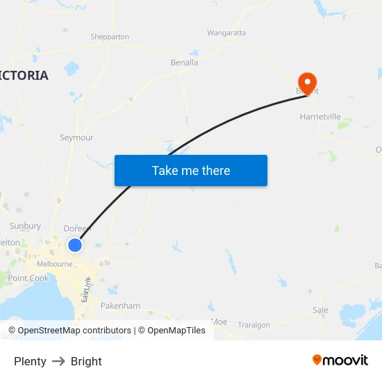 Plenty to Bright map