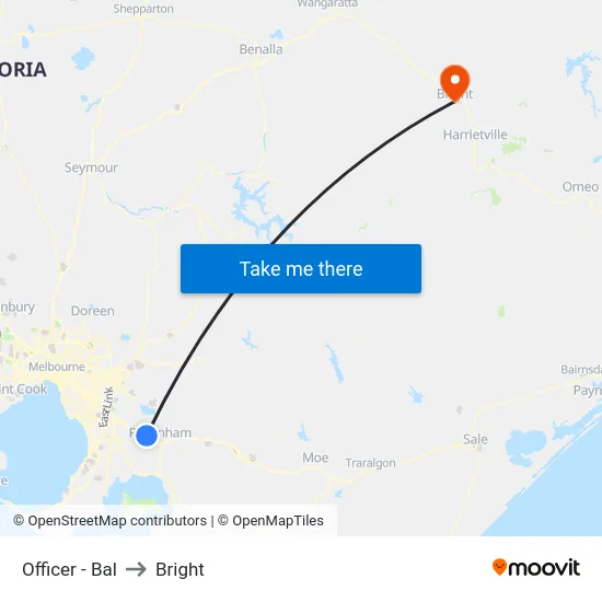 Officer - Bal to Bright map