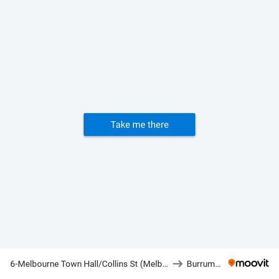 6-Melbourne Town Hall/Collins St (Melbourne City) to Burrumbeet map