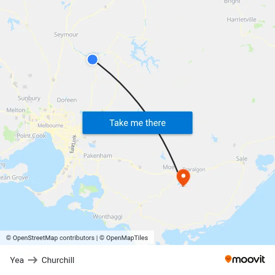 Yea to Churchill map